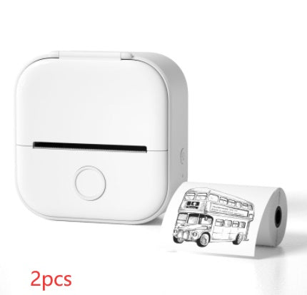 PrintPal™ T02 – Mini Inkless Bluetooth Label & Photo Printer