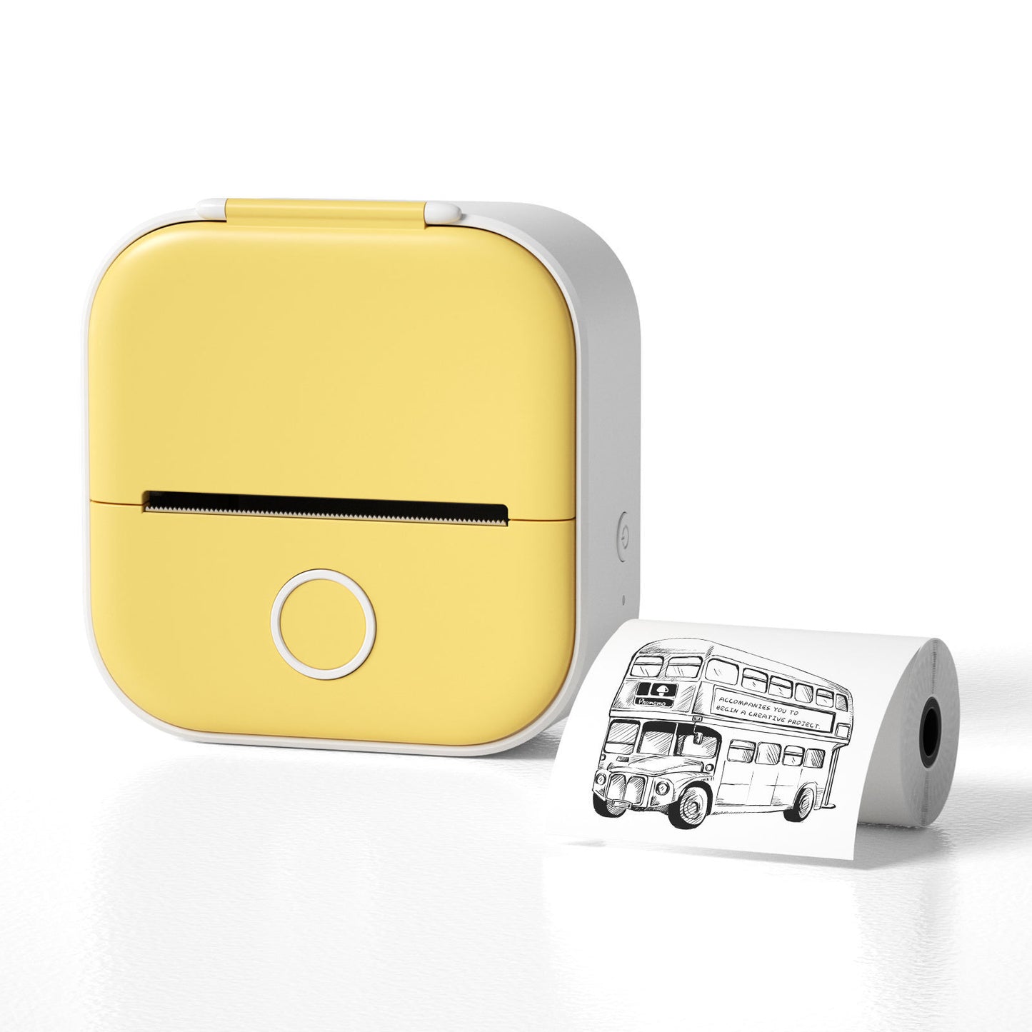 PrintPal™ T02 – Mini Inkless Bluetooth Label & Photo Printer